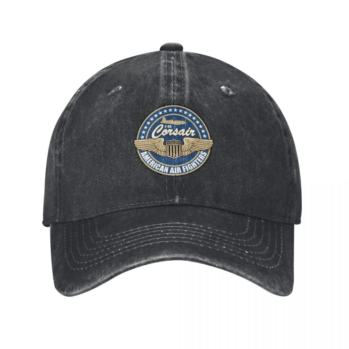 Geschenk Ww2 Us Luchtmachtvliegtuig Gevought F4u Corsair Baseball Caps Casual Katoen Retro Snapback Hoeden Unisex