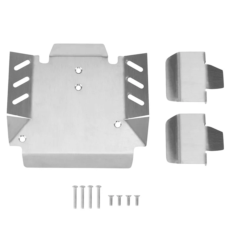 

Stainless Steel Metal Chassis Armor Axle Protector Skid Plate Set for AXIAL RBX10 Ryft 1/10 RC Crawler Car Upgrade Parts