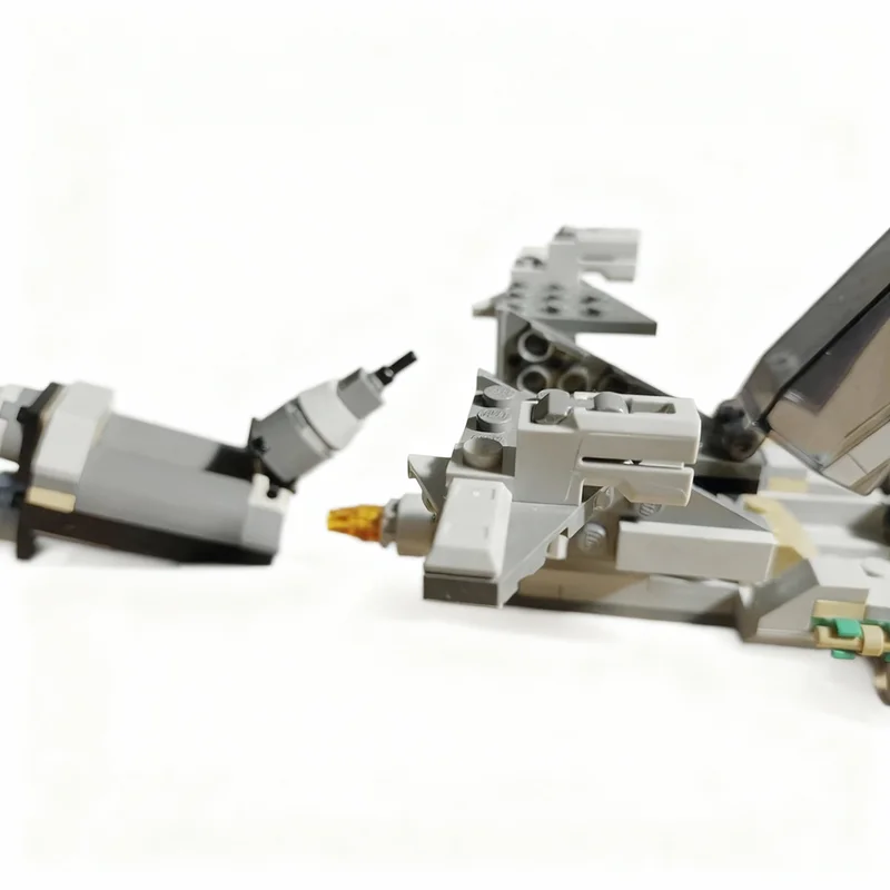 289pcs MOC Pirate Gunship Star Battle Model Building Blocks Construction Creative DIY Christmas Gifts Toy Education Idea Brick