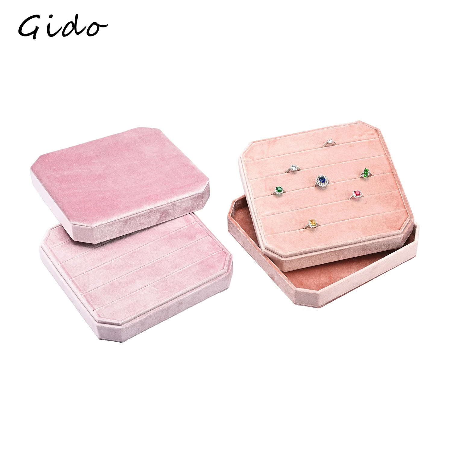Velvet Ring Earring Organizer  - огляд і ціна Baby Products Storage Box