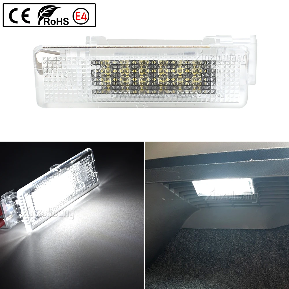 

LED Luggage Compartment Trunk Boot Lights 12V for VW Caddy Eos Golf Jetta Passat CC Scirocco Sharan Tiguan Touran Touareg T5LED