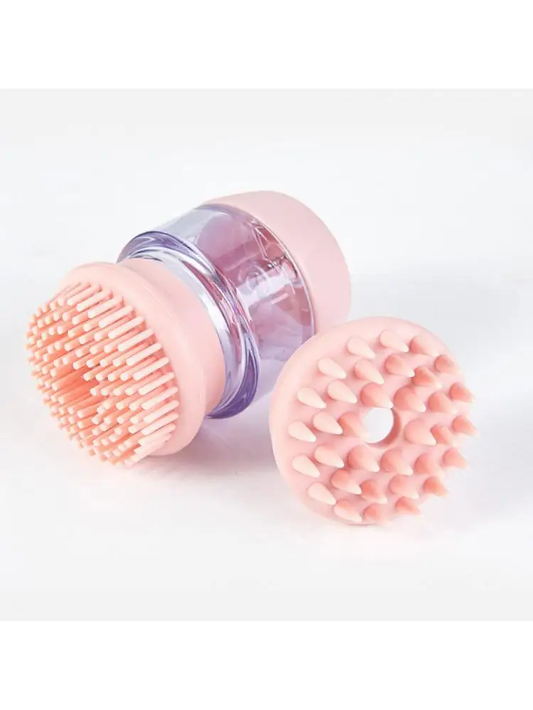 Silicone bath brush, multifunctional pet massage brush, dog bath comb, pet supplies