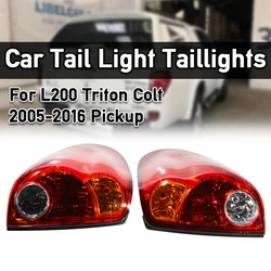 2PCS Car Rear Tail Light Brake Lamp with Wiring For Mitsubishi L200 2005 2006 2007 2008 2009 2010 2011 2012 2013 2014 2015 2016