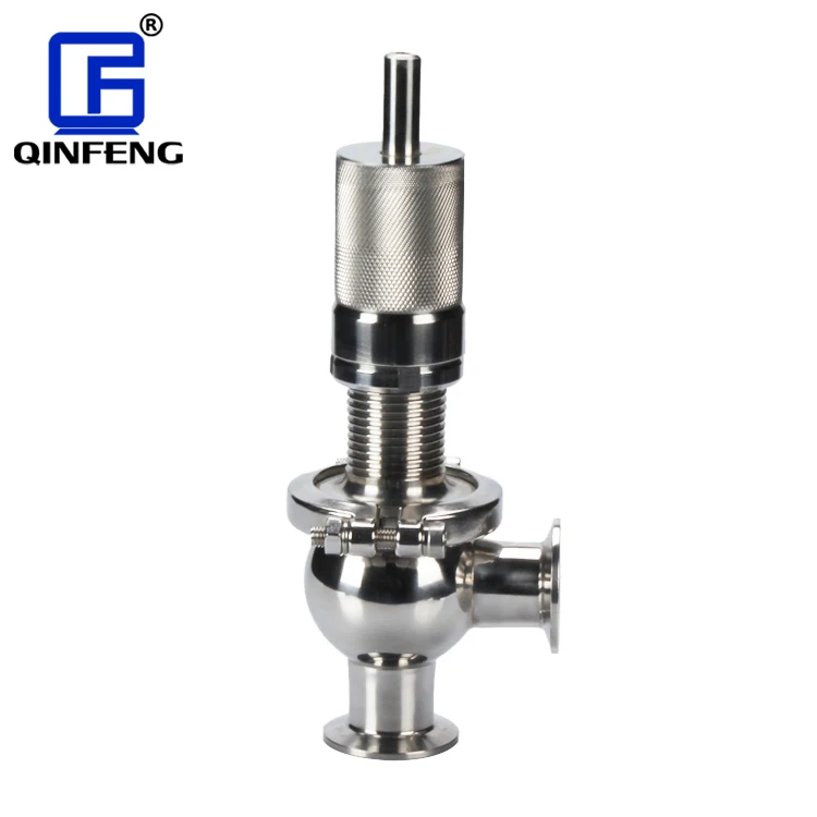 Custom SS304/316L Relief Valves Price Sanitary Stainless Steel Pressure Reduce Expansion Safety Valve Protect Equipment