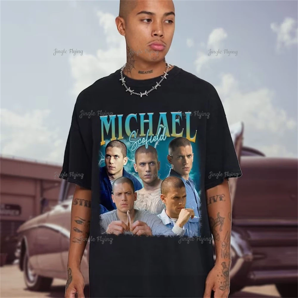 Vintage Michael Scofield T-Shirt Prison Break Shirt