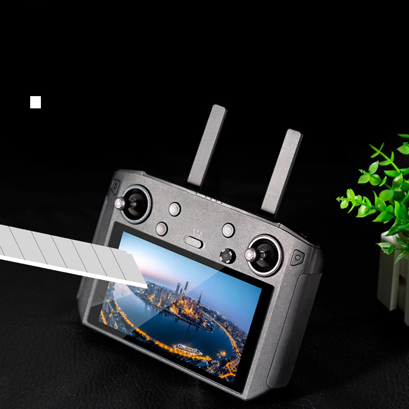 التحكم عن بعد واقٍ زجاجي Diaplay شاشة طبقة رقيقة واقية غطاء ل DJI MAVIC 3 Cine RC برو صغيرة الهواء 2/2S الطائرة بدون طيار تحكم