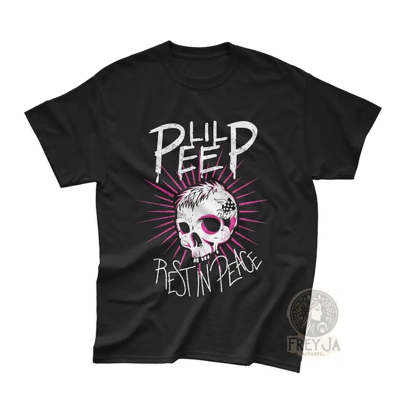 

Lil Peep Exclusive T-Shirt - Unisex Rap Music Tee - Lil Peep Tribute Merch - Hip Hop Apparel Gift