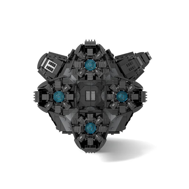 3669 stücke MOC MCRN Scirocco Raum Modell Bausteine Architektur Montieren Weihnachten Geschenke DIY Kreative Idee Spielzeug Bildung