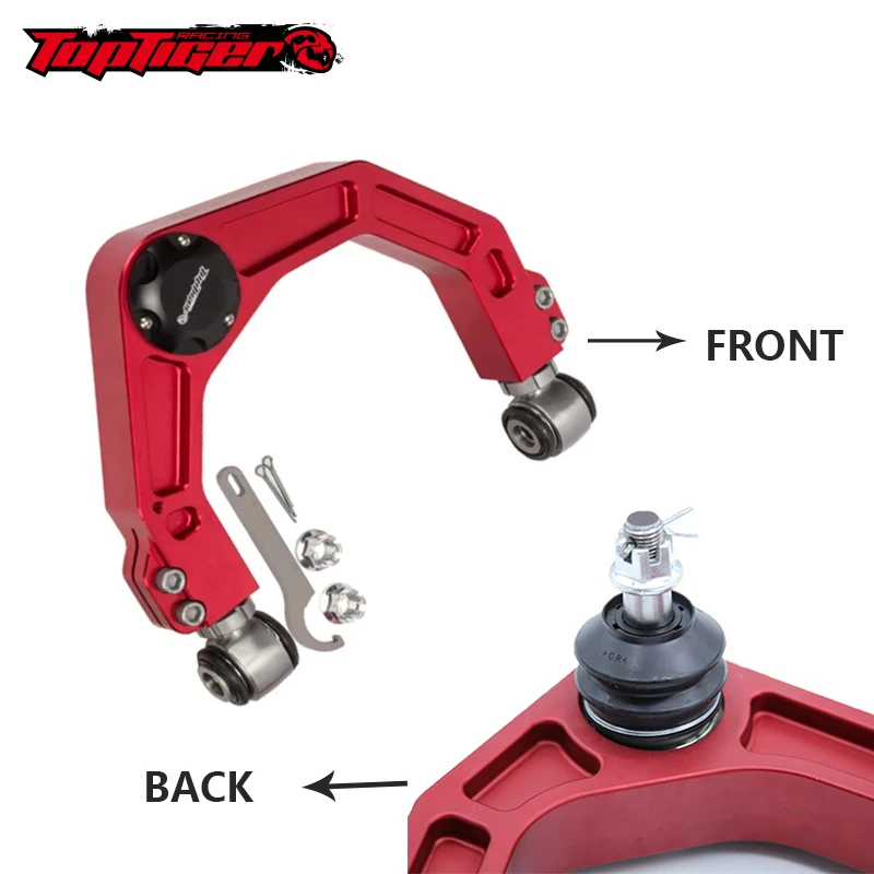 

TopTiger Strengthen Aluminium Adjustable Upper Control Arms 4X4 Off Road Work For FORD Ranger And MAZDA BT50