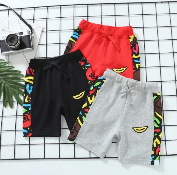 

New Kids Boy Girls Cartoon Pant Cool Summer Short Pants Causal Hip Hop Style Banana Pant