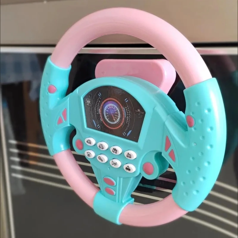 MultiFunction Driving Simulator Mini Steering Wheel Realistic Sound Experience Kindergarten Recommended Birthday Party Favor