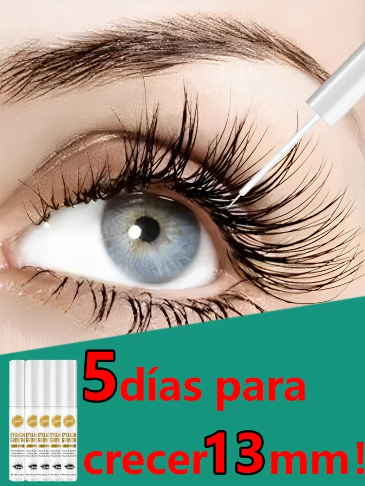 5Days Eyelash Growth Serum Women Volumizing Eyebrow Growth Serum Lash Lift Kit Safe Non-irritating Skin