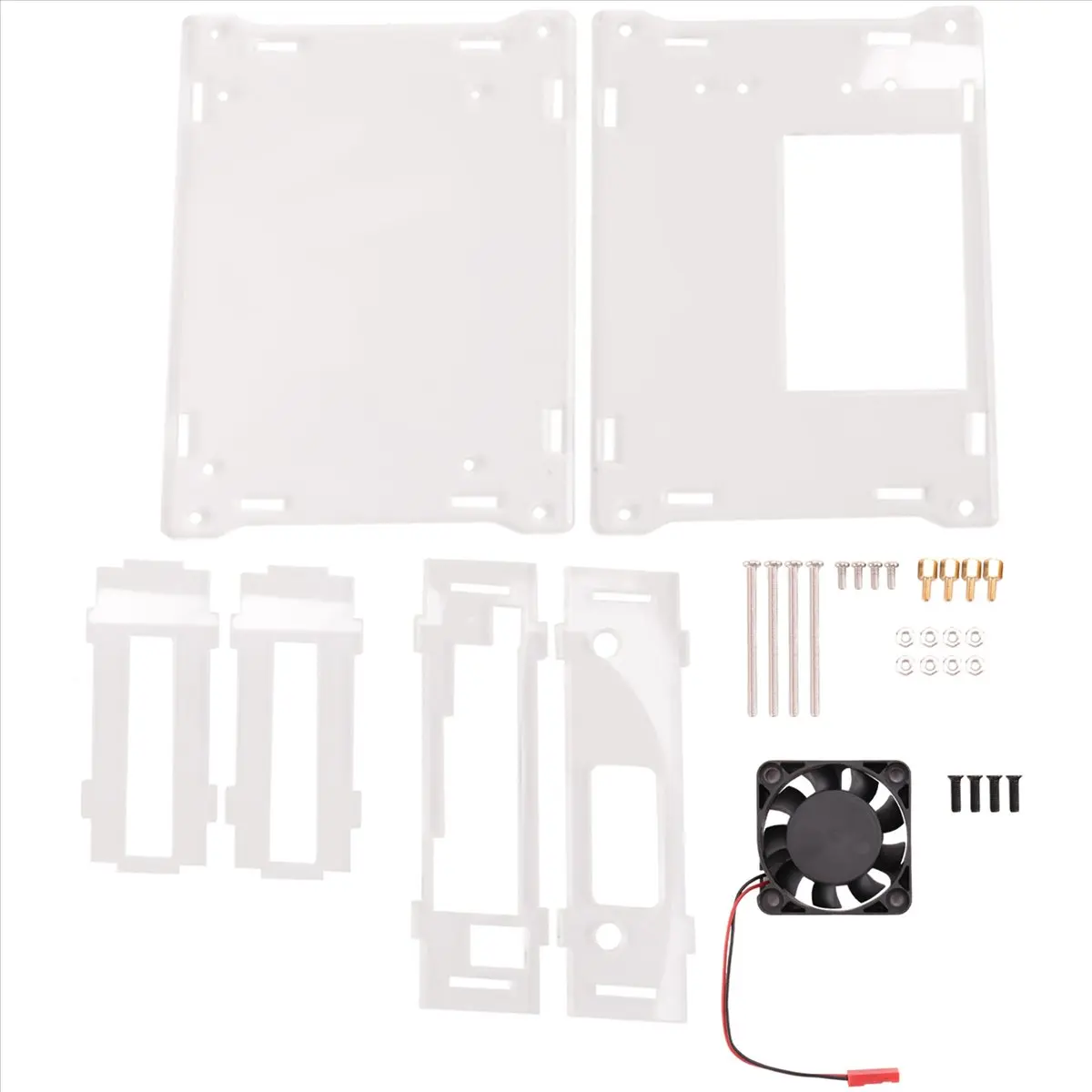 DTC5 For Nano B01 A02 2GB Acrylic Case Development Board Universal Protective Shell with Cooling Fan