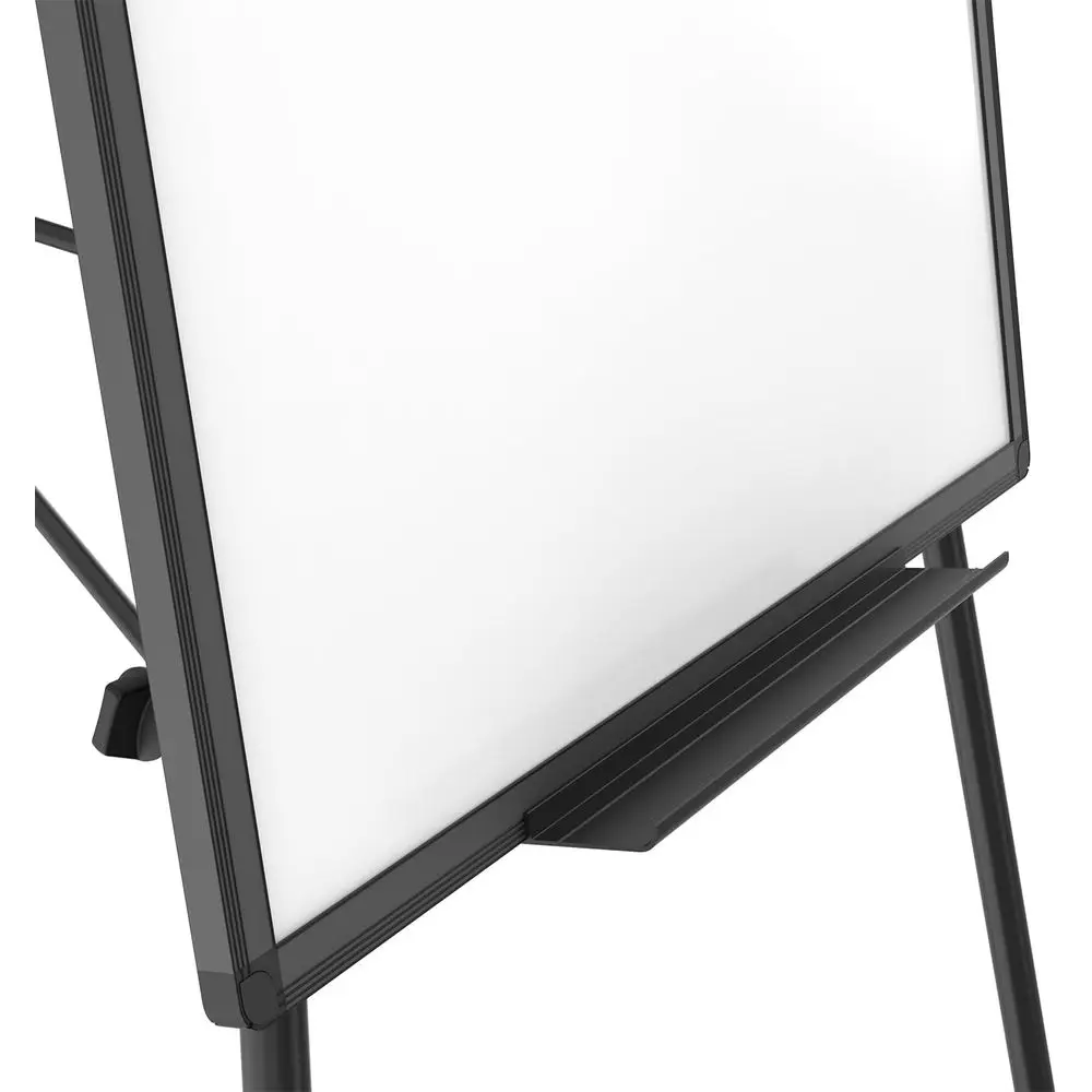 حامل سبورة بيضاء مغناطيسي محمول باللون الأسود، 36 × 24، لوح مسح جاف قابل للتعديل الارتفاع للاستخدام المنزلي والمكتب والمدرسة