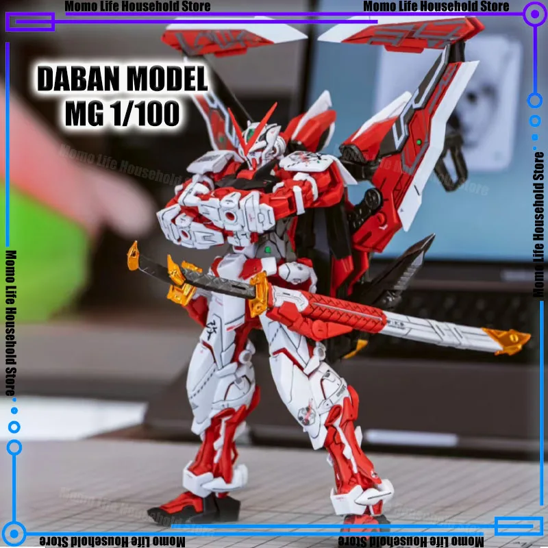 

Новый DABAN 6601 MG 1/100 MBF P02 Astray Red Frame Наборы моделей в сборе Аниме Фигурка Робот Пластиковая подвижная модель Подарки Игрушки