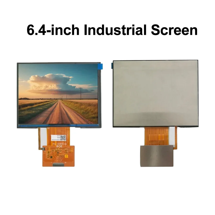 6.4-inch Industrial-grade Industrial Control Equipment 4:3 Square Screen1024x768 Resolution 1000 Brightness Driver board