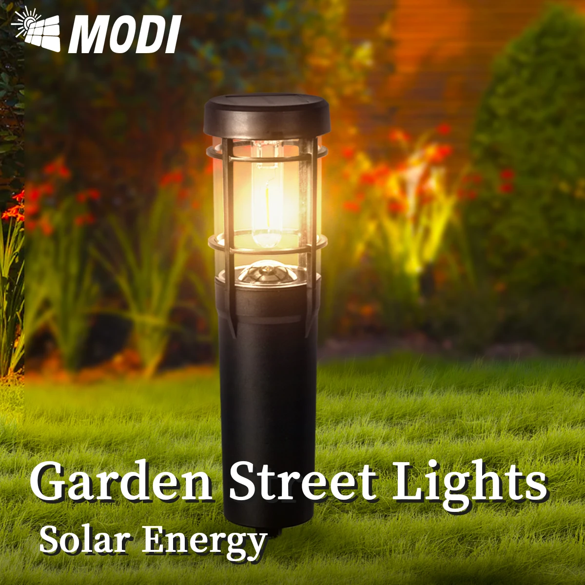 

Наружные RGB и теплый свет, солнечные фонари для наземных колонн для освещения газона, садового орнамента и улучшения ландшафта