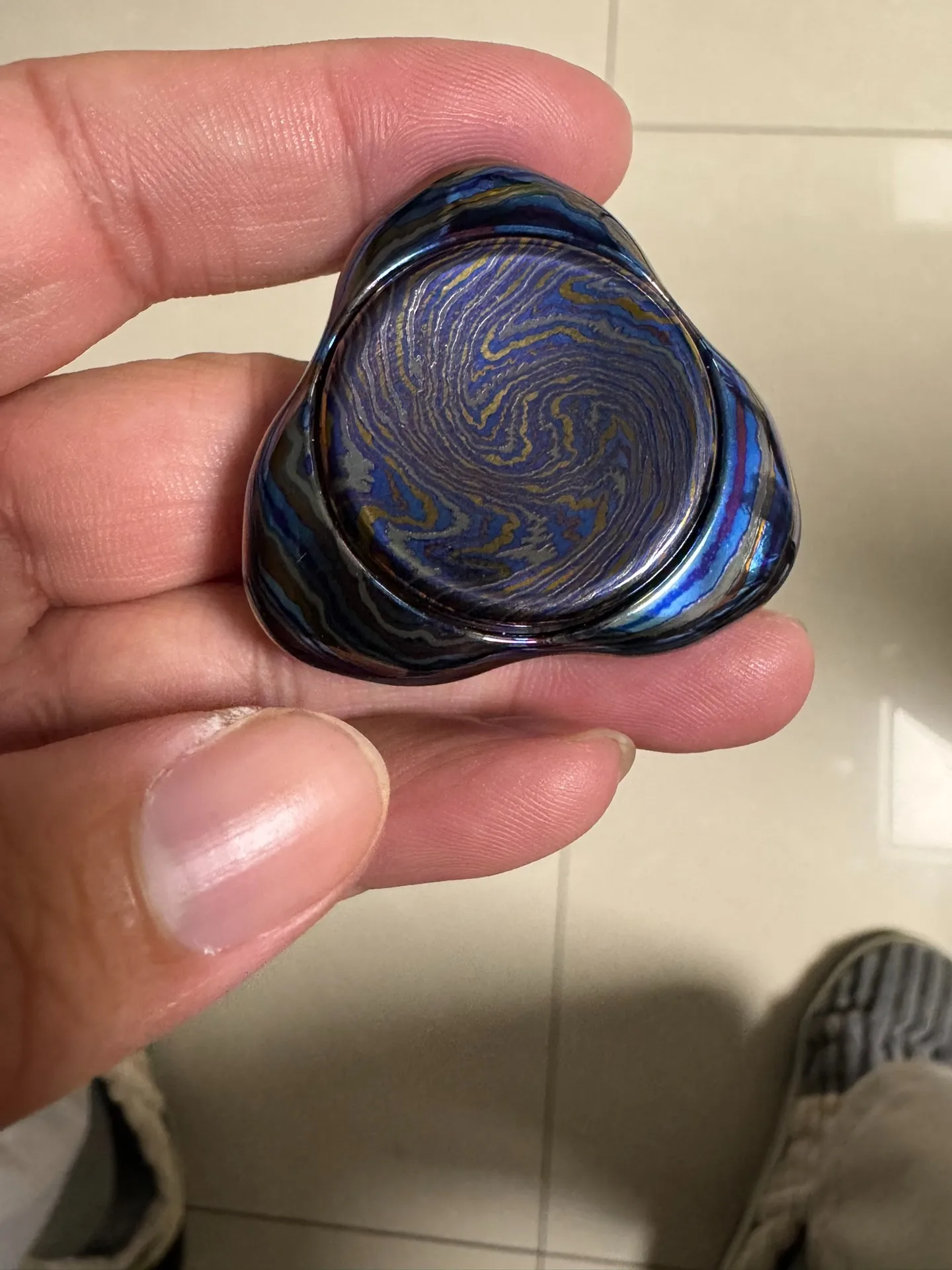 Fatty Zirconium Horse Origin Top EDC, decompression toy