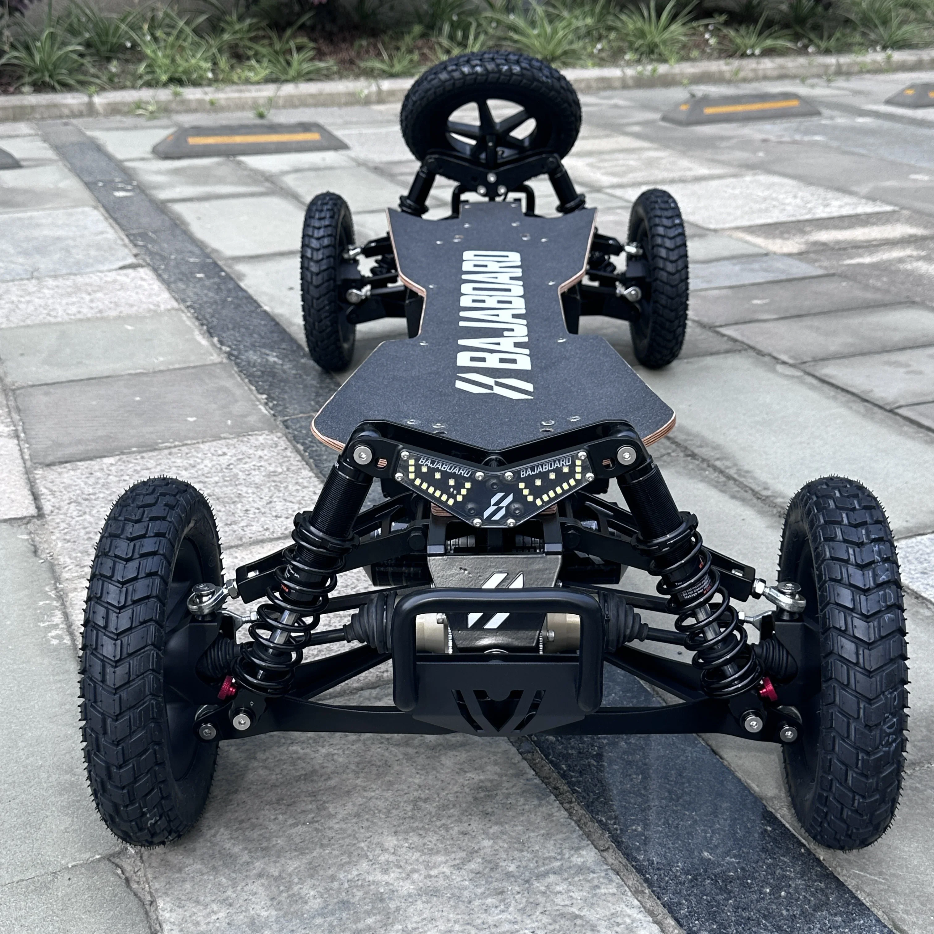 G4X all-terrain off-road electric skateboard four-wheel suspension shock-absorbing adult balance car