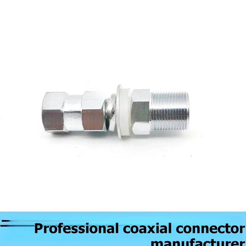 Super Sale 2Pcs Radio Antenna Adapter SO239 to 3/8x24 Stud Antenna Adapter