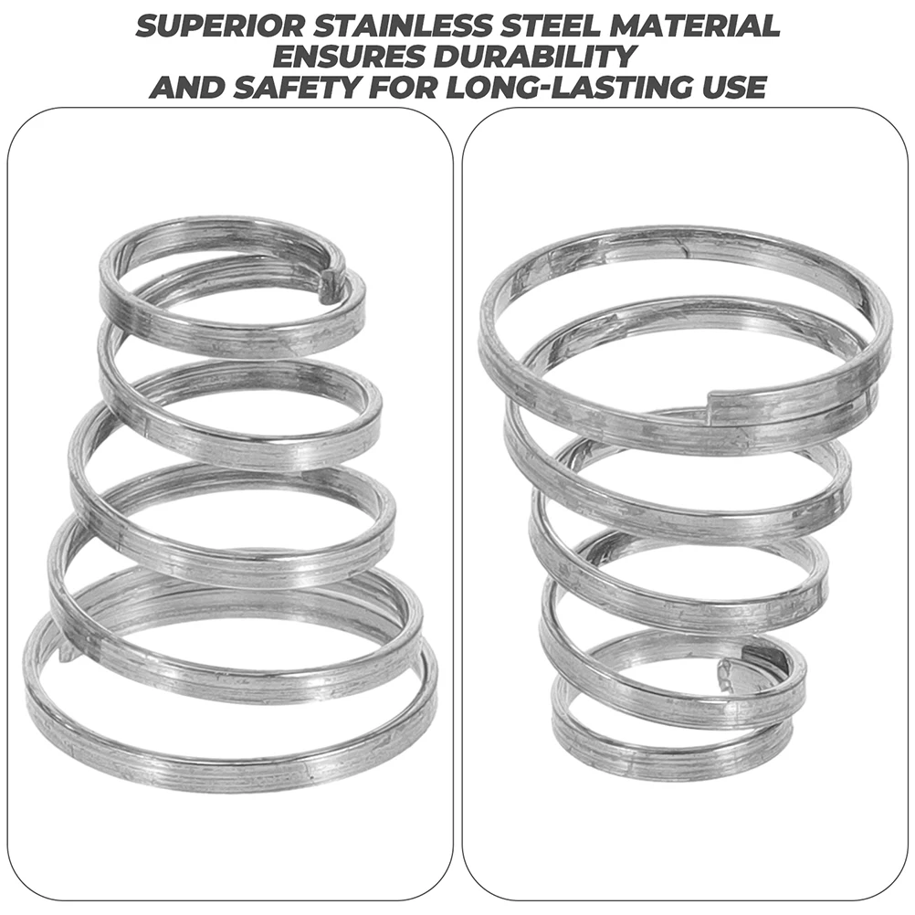 

20pcs Quick Release Wheel Skewer Spring Bike Axle Spring Stainless Steel Durable Replacement Part For Road Trainer Machine