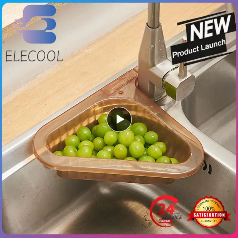 Kitchen Sink Strainer Basket Multifunctional Leftover Drain Residual Soup Slag Garbage Filter Rack Fruit Vegetable Drain Sink