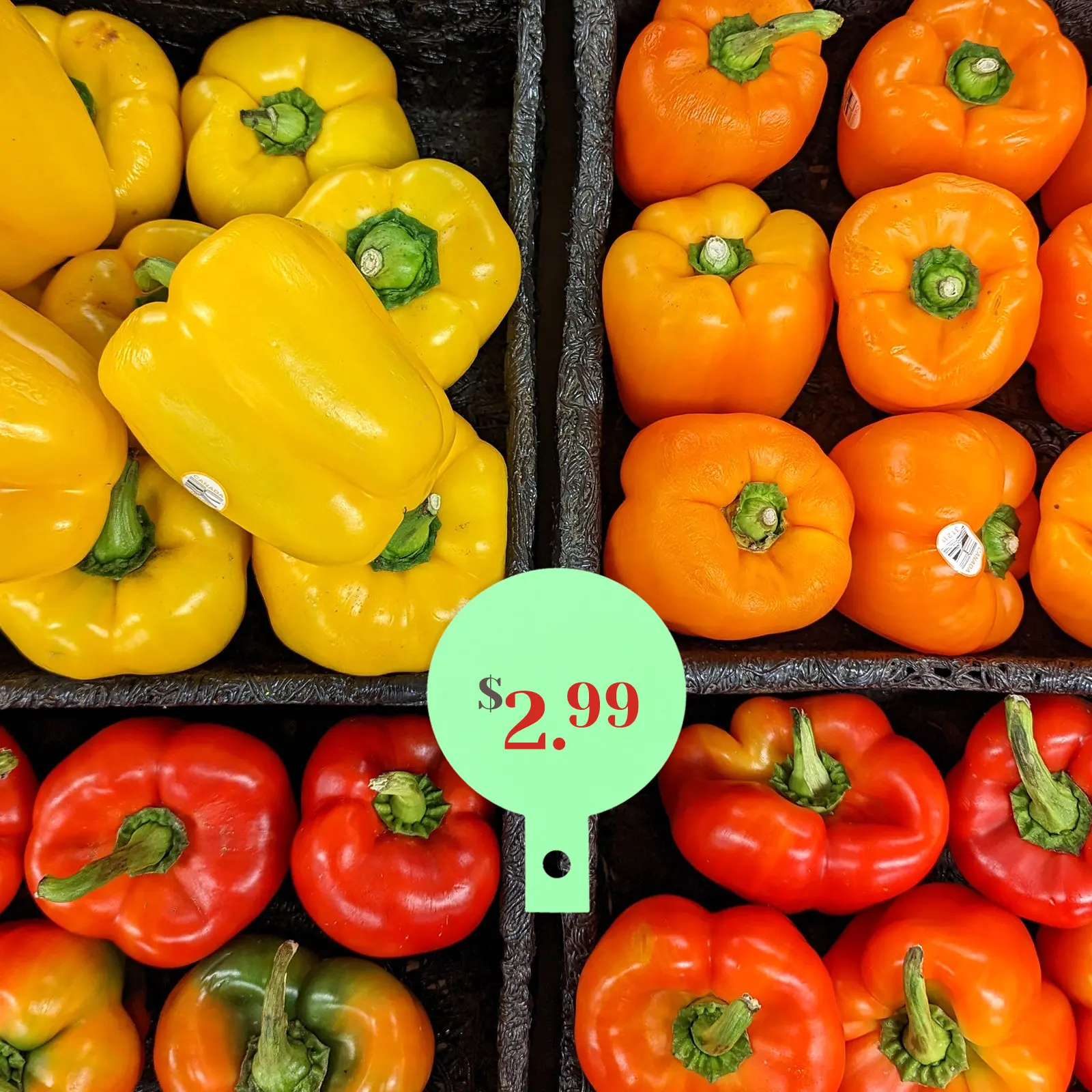 80Pcs Paper Price Tags Supermarket Retail Labels Blank Signs for Vegetables Fruits Clothing Bright Attractive Design Portable - view 5
