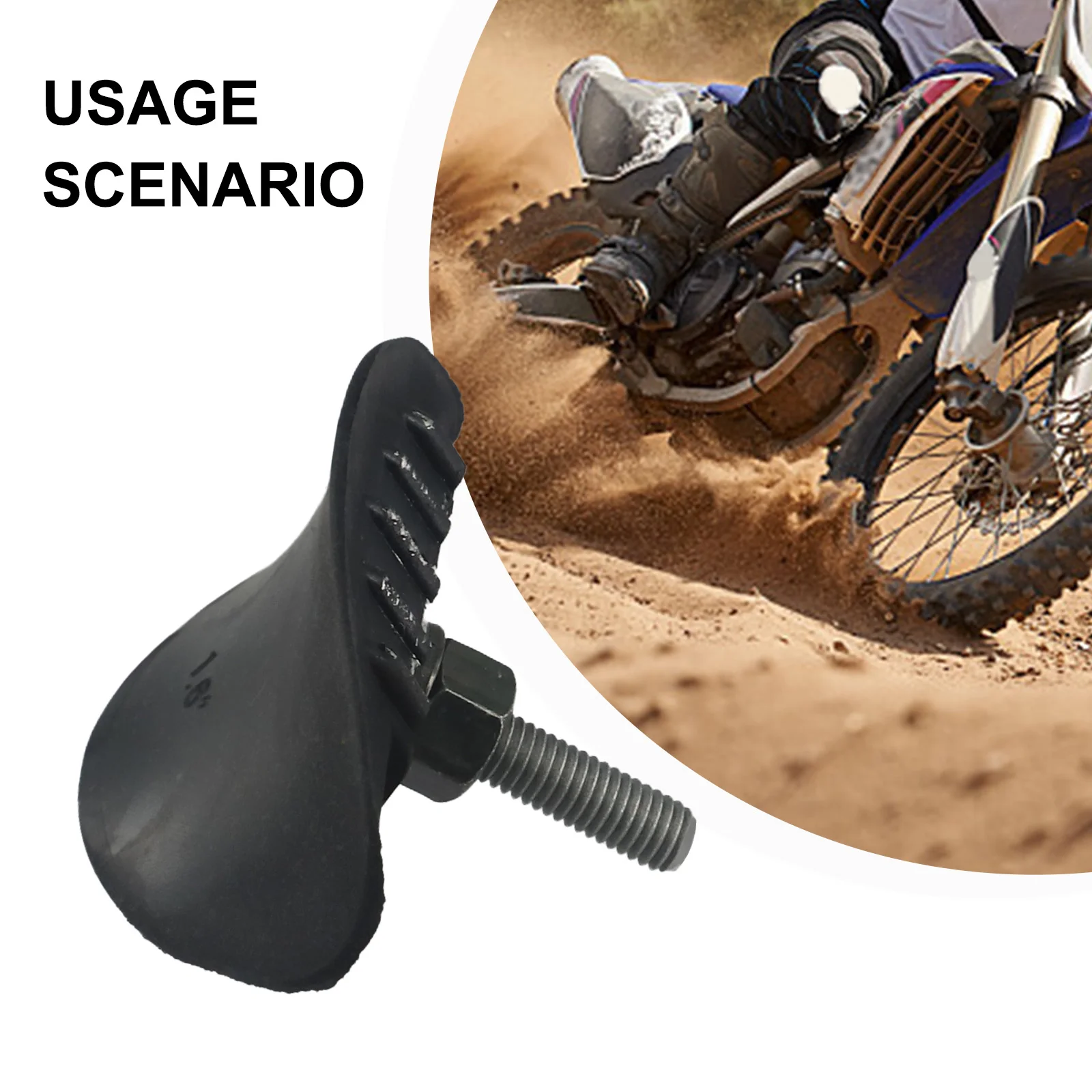 

Aluminum Rubber Dirt Bike Motorcycle Motocross Dual Sport Molded Rubber OEM Number Placement On Vehicle Cast Aluminum