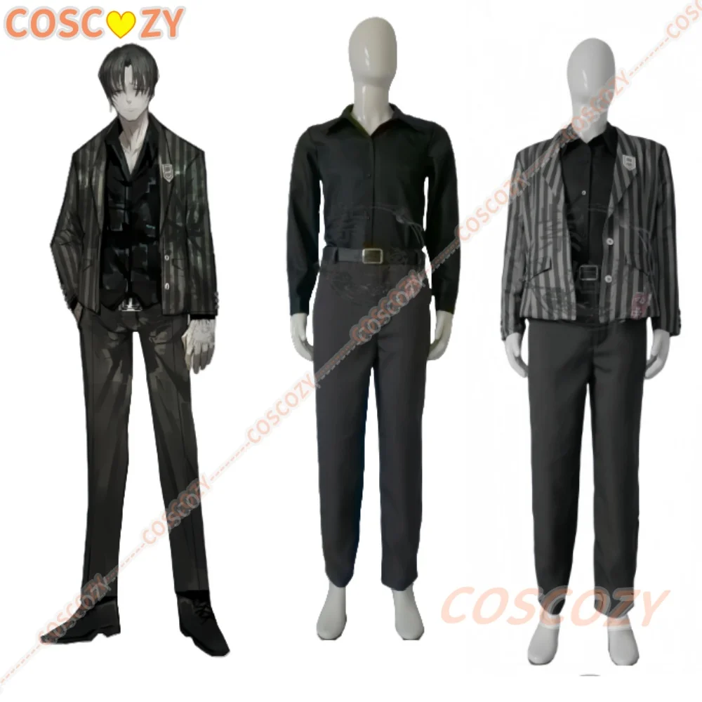 Disfraz de Cosplay de la empresa Limbus, trajes de Vergilus, traje de peluca para hombre, disfraz Unisex de Halloween, ropa de Cosplay