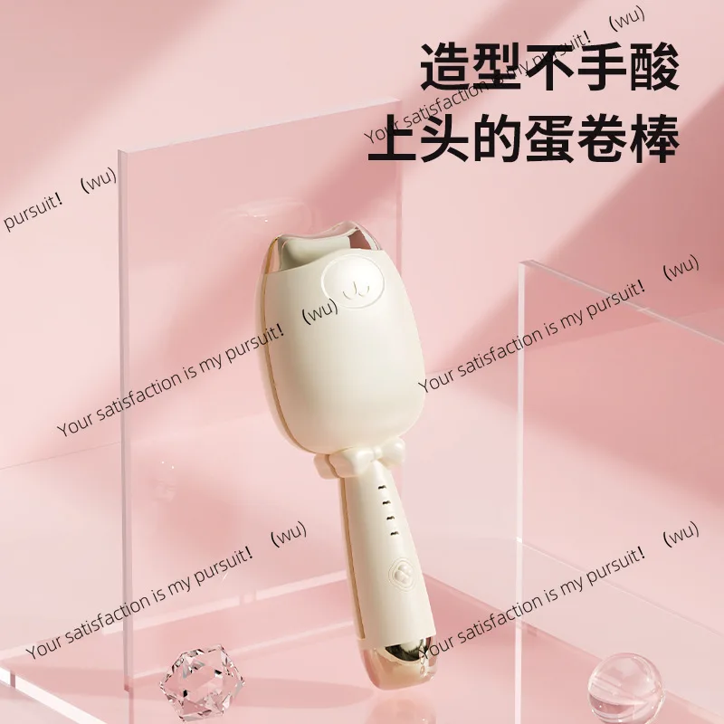 Egg roll perm 32mm cat claw water ripple quick heat perm, student big wave roll splint curly hair god