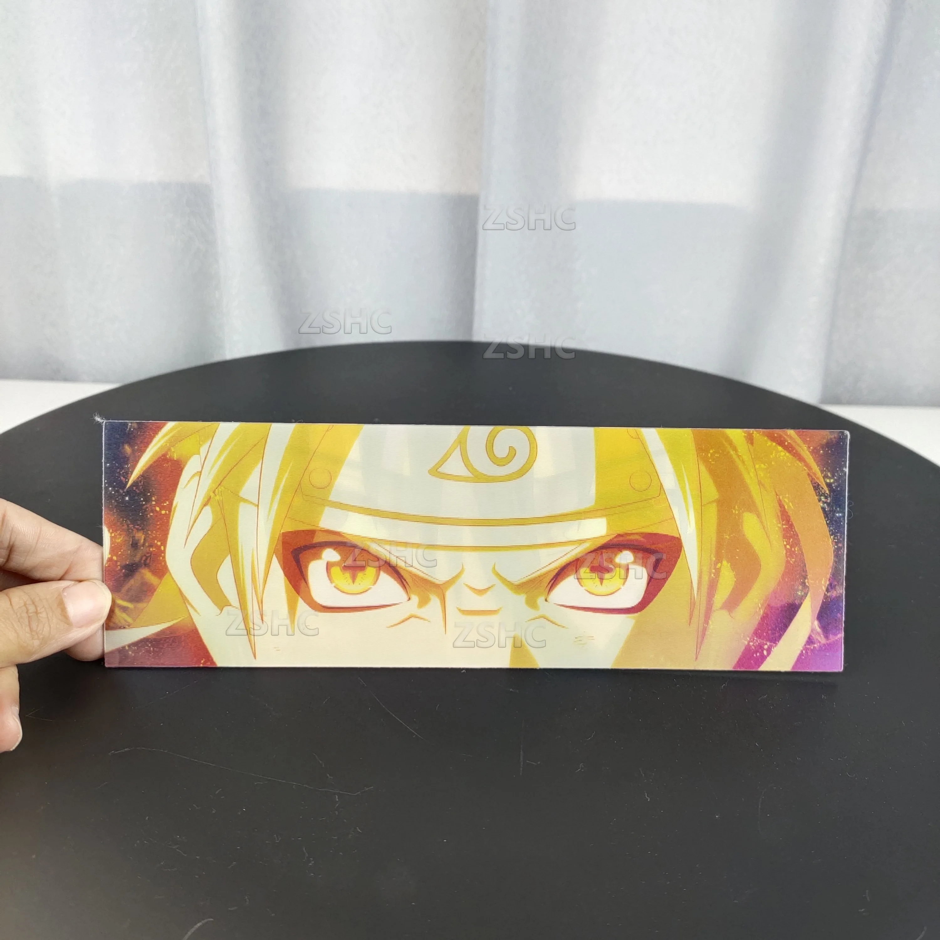 Anime NARUTO Uzumaki Uchiha Sasuke Stickers 3D Motion Sticker Waterproof Decals for Car Tablet Computer Wall Stickers Boy Gift