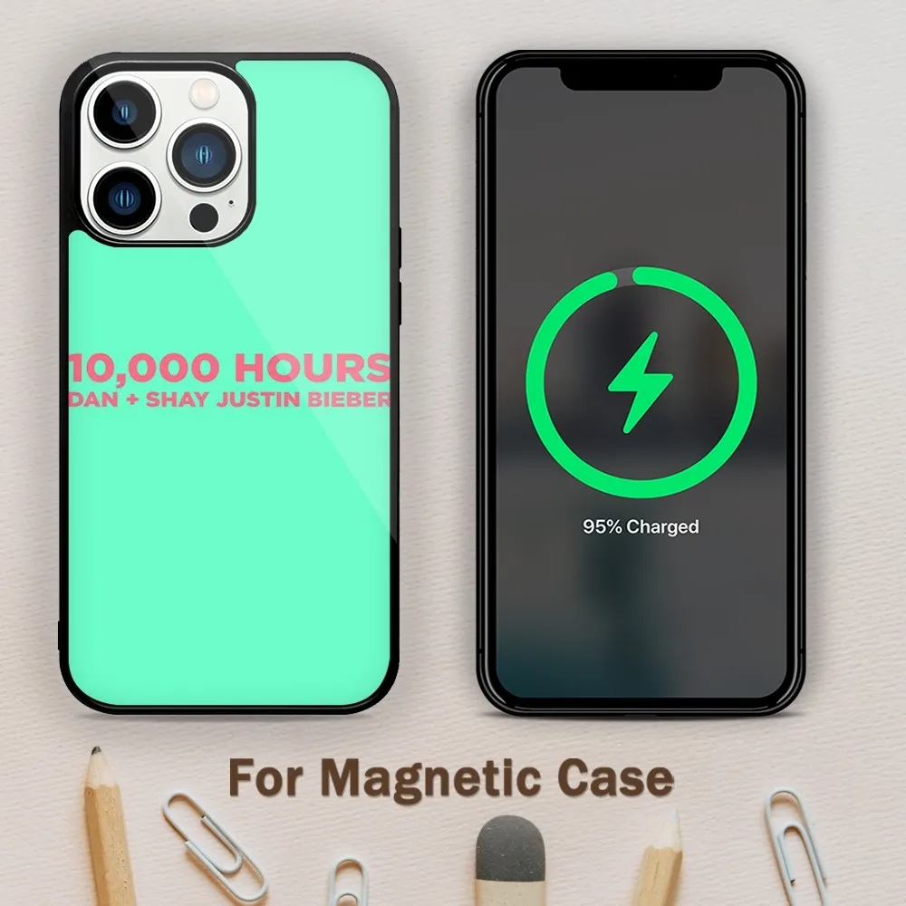 Singer J-Justin B-Bieber Phone Case For Magnetic Attraction iPhone 11 12 13 14 15 Mini Pro XS Max X S Plus XR Shell