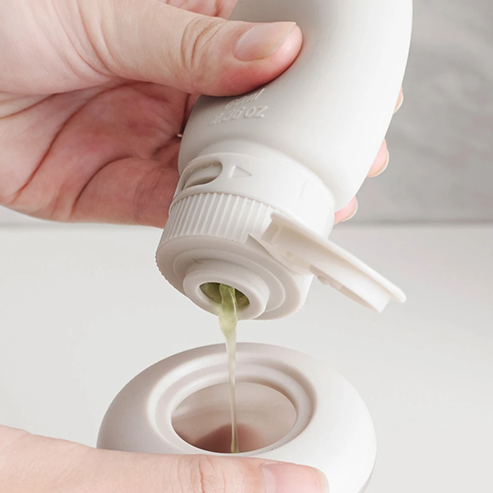 

2 pcs Leakproof Travel Bottle Portable Container Toiletries Shampoo Silicone Travel Bottle Refillable Durable Soft