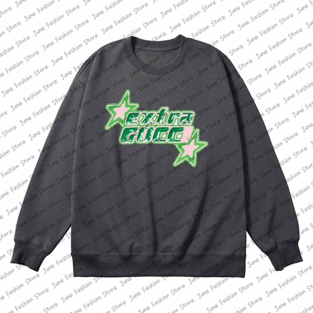 Europa Und Amerika Mode Retro Luxus Marke Hoody Frauen Hohe Qualität Rundhals Baumwolle Hoodie Straße Y2K Übergroßen Sweatshirts