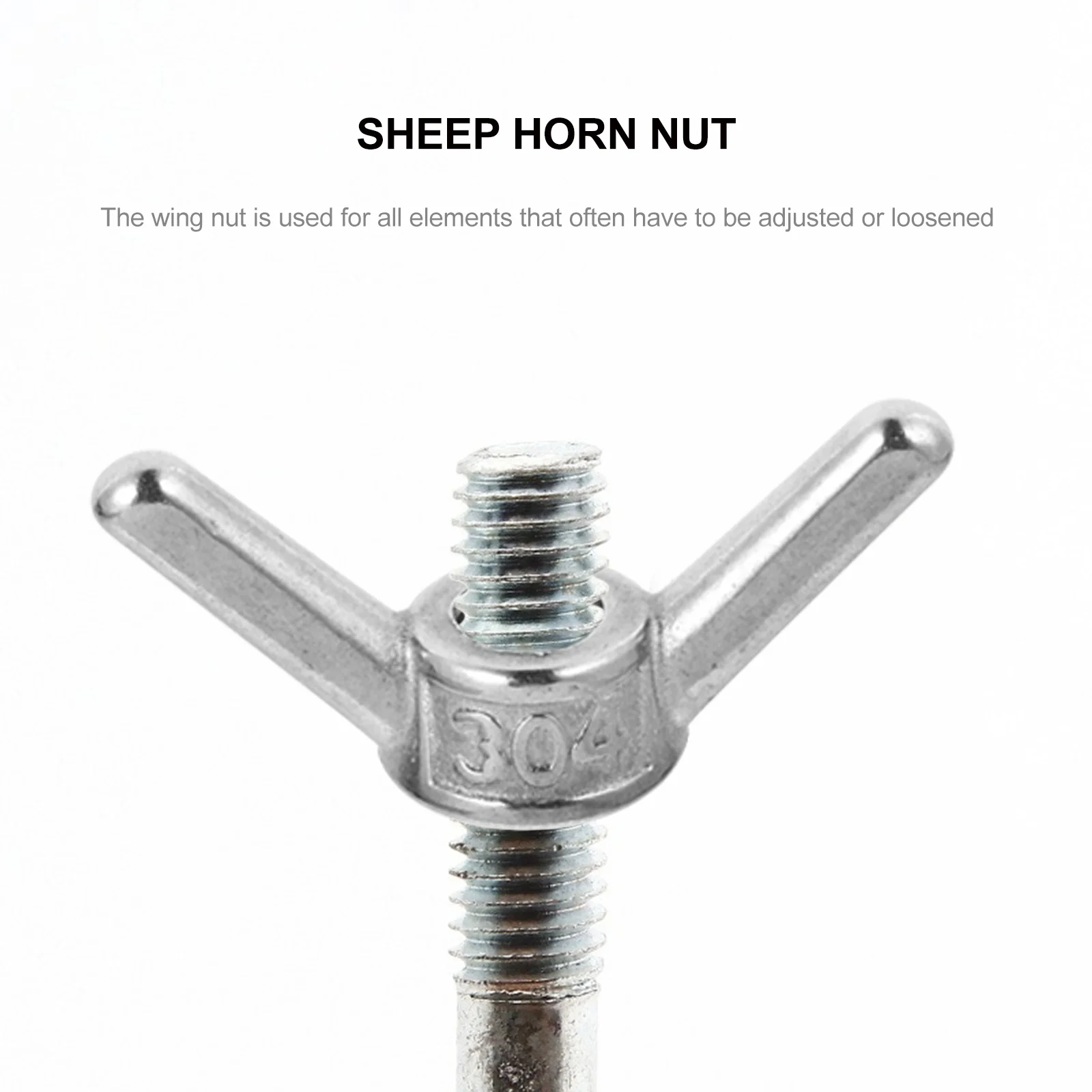 

3Pcs M10 Stainless Steel Hand Tightened Fasteners for Machines Electronic Devices Furniture Hardware