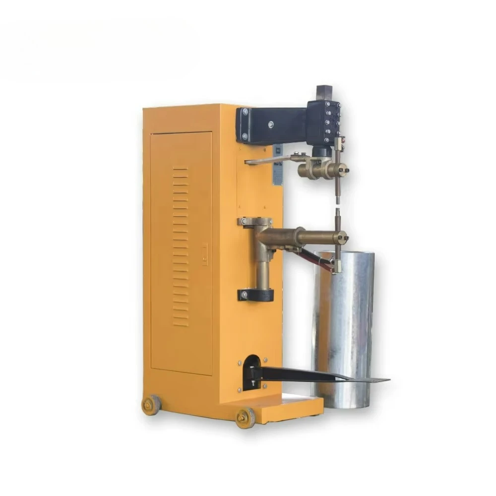BYFO Electric Sheet Metal Long Arm Spot Welding Machine for Round Duct Making