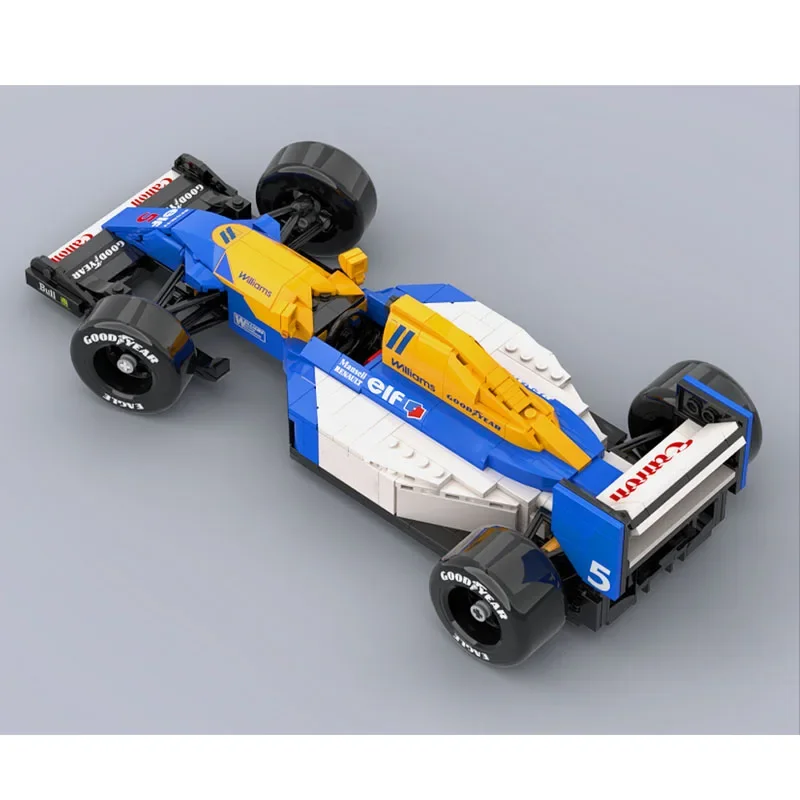 

MOC-213807 Новая культовая модель гоночного автомобиля FW14B Formula, 692 шт., игрушка в подарок на день рождения для мальчиков и детей