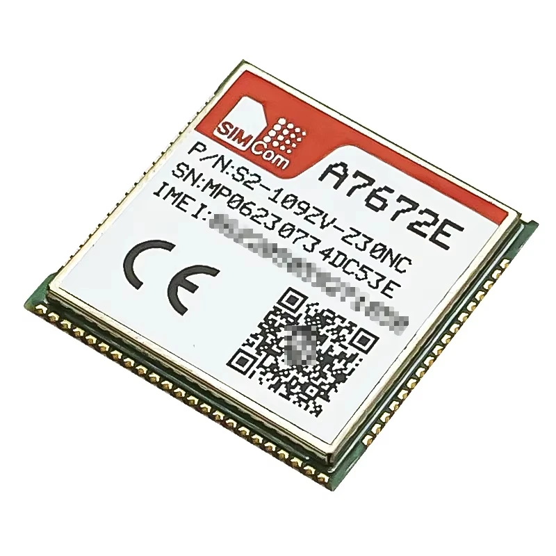 SIMCOM A7672E LTE Cat1 Module A7672E-LASE A7672E-FASE 4G LCC+LGA LTE-FDD/GSM/GPRS/EDGE Compatible with SIM7000E SIM7070E SIM800F