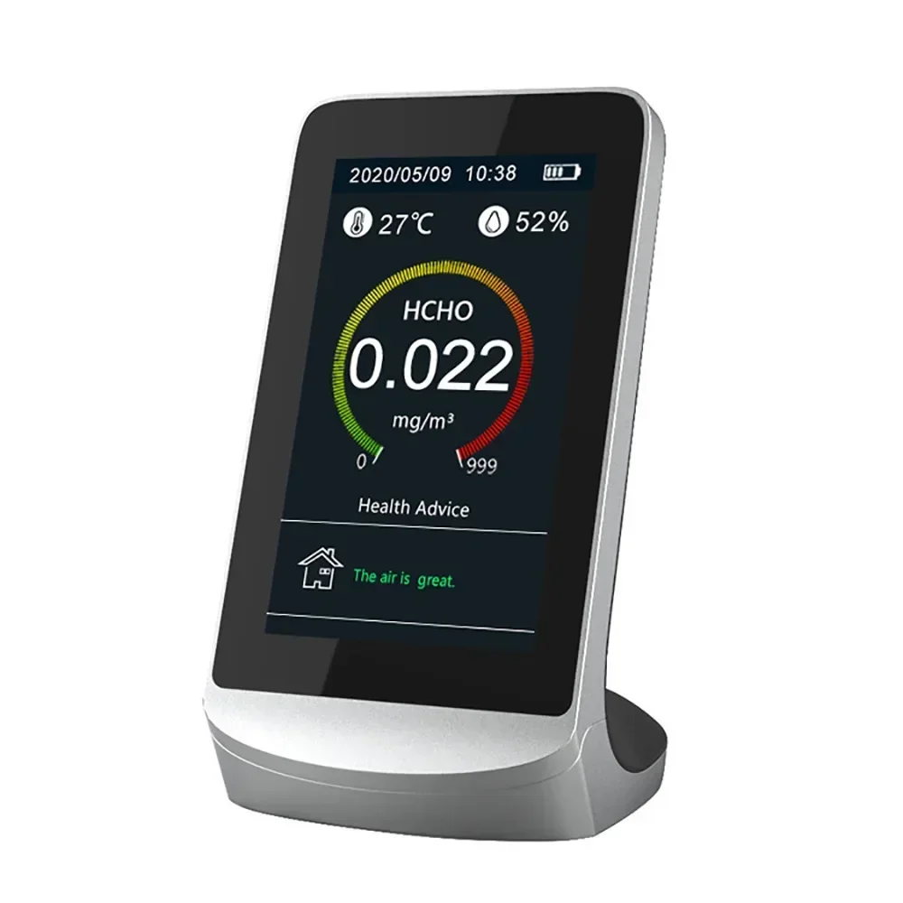 high precision Air detector formaldehyde detector TVOC pm2.5 temperature and humidity detector gas analyzer