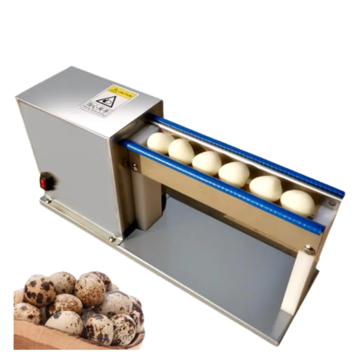Small Stainless Steel Quail Egg Shell Peeler Machine Automatic Quail Egg Peeler