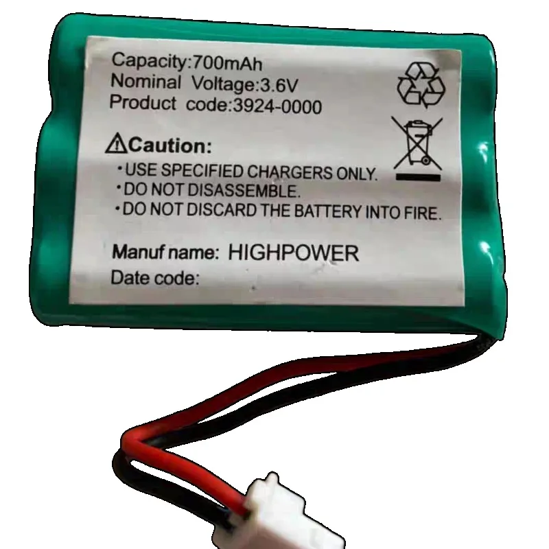 3.6V 700mAh Ni-MH Rechargeable Battery for GE 5-2721 BT-1006 BT-800 BT-904 BT909 Cordless Phone Long-Lasting Replacement