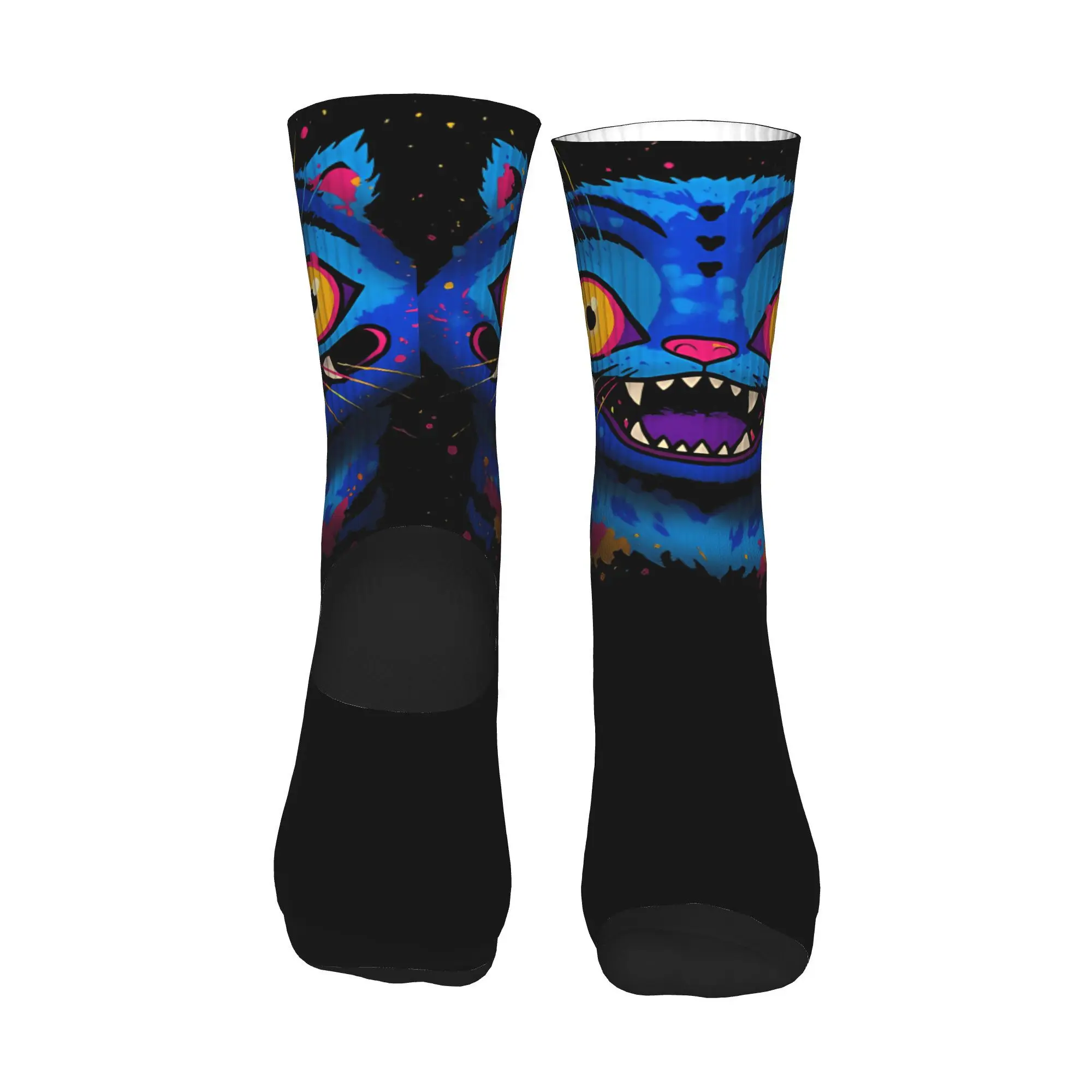 ديربي تيجر سبلات ديربي النمر التارو بطاقة Kpop شيطان الصيادين جوارب لينة تنفس الجوارب الشتاء في الهواء الطلق عدم الانزلاق الجوارب