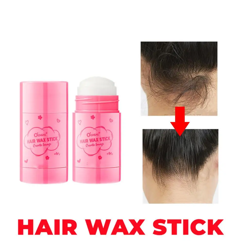 40g Professional Hair Wax Stick Shattered Hair Finishing Cream Repair Artifact Hair Broken Loose Gel Non-greasy Smooth Styl T8m8