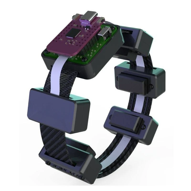 Pegasus Muscle Deformation Bracelet, Hall Sensor, High Signal-to-noise Ratio Analog Signal Acquisition, Secondary Development