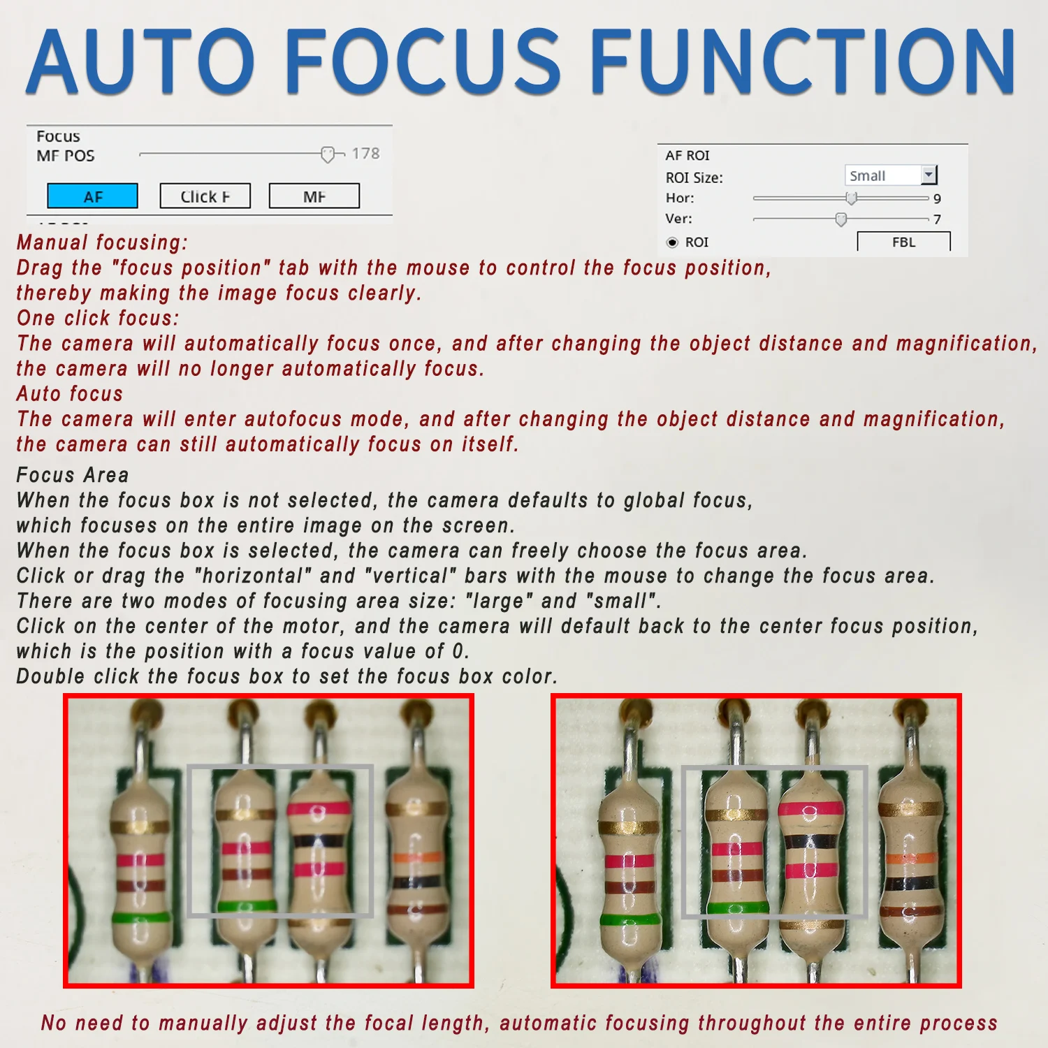 KOPPACE 14X-104X Auto Focus กล้องจุลทรรศน์อิเล็กตรอน HDMI HD 2MP อุตสาหกรรมออโต้โฟกัสกล้อง
