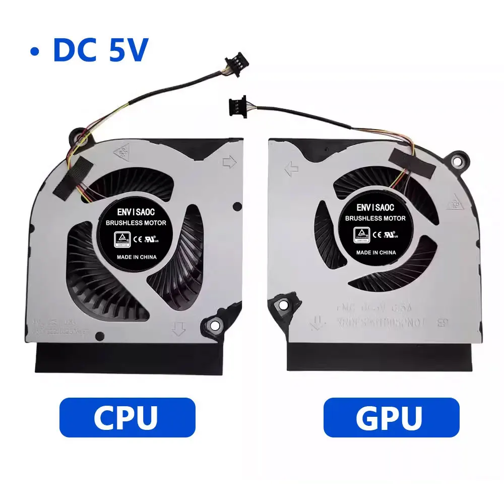 OEM 12V/5V For Acer Nitro 5 AN515-45 AN515-46 AN515-55 AN515-56 AN515-57 AN515-58 Laptop CPU GPU Cooling Fan Heatsink Fan Cooler image 3