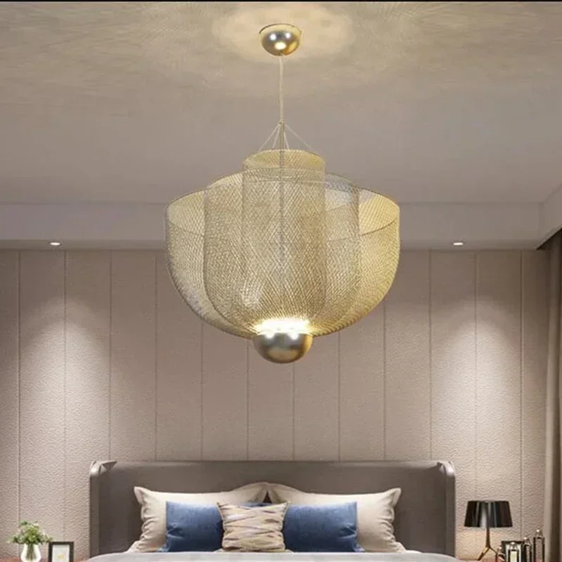 Nordic Light Luxury Living Room Lamp Dutch Designer Creative Bar Bedroom Postmodern Duplex Restaurant Staircase Pendant Lights