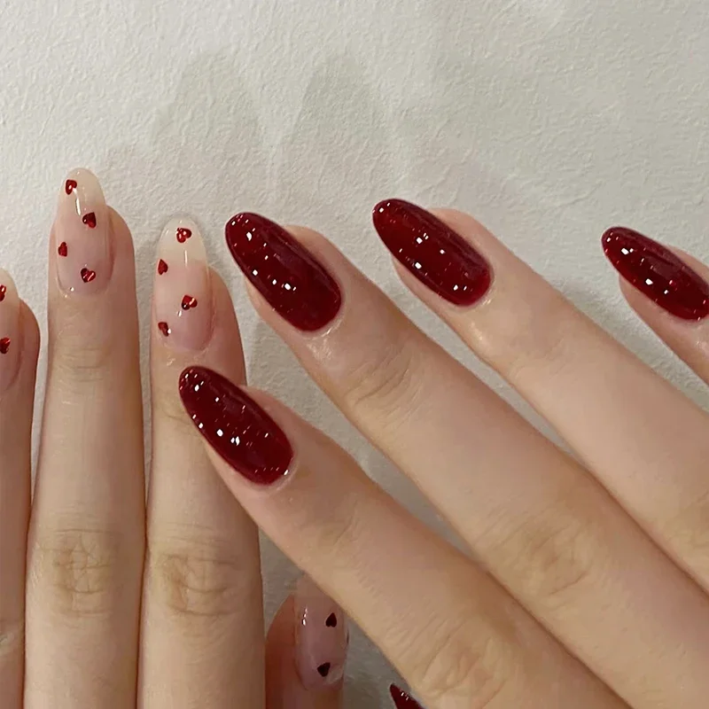 Mini funkelndes Herz Stern Nagel Glitzer funkelndes Pentagramm Nageldekoration Nagelstudio Design Zubehör DIY Nail Art Design