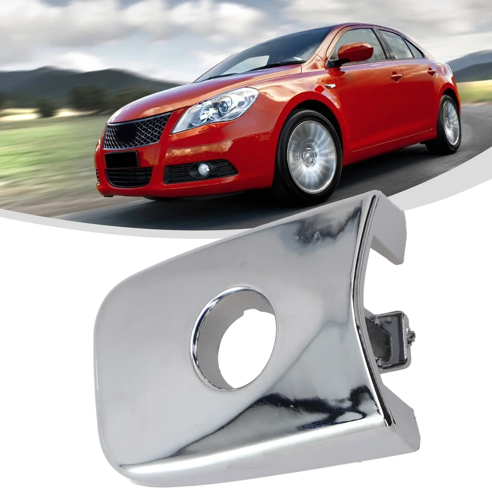 Reliable Replacement Chrome Door Handle Cap For Nissan Leaf Maxima Murano Sentra 80640 1AA0B Easy Installation