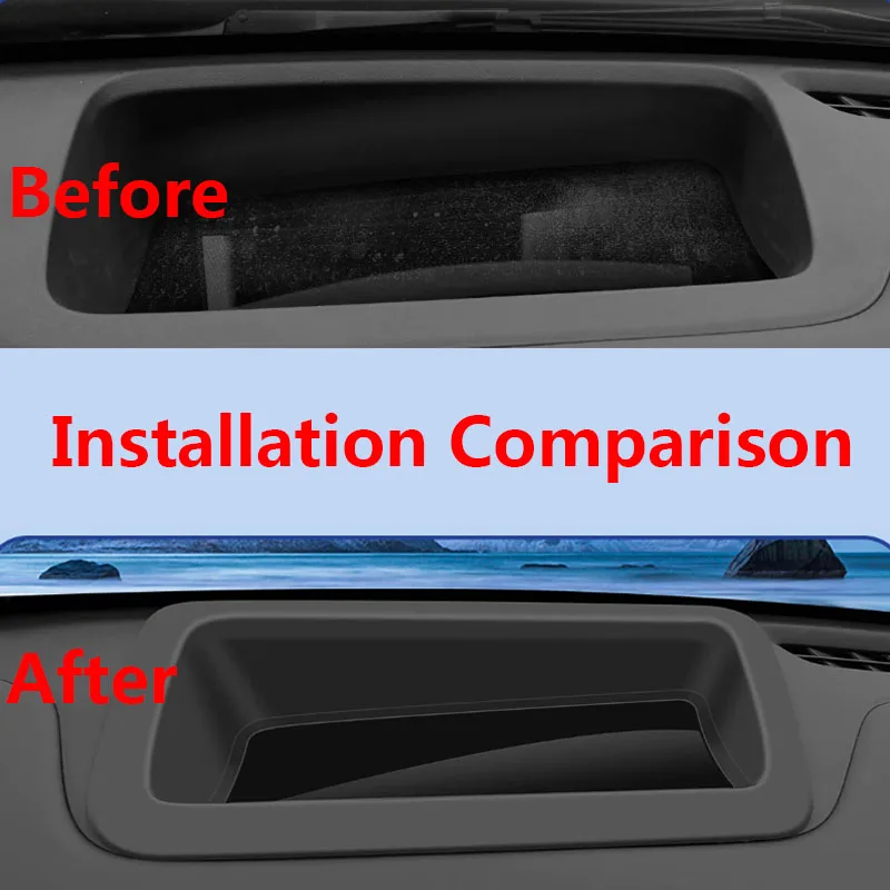 For Voyah Titan 2026 2027 Car Head-up Display Silicone Protective Cover Dashboard HUD Dust-proof Cover Interior Car Accessories